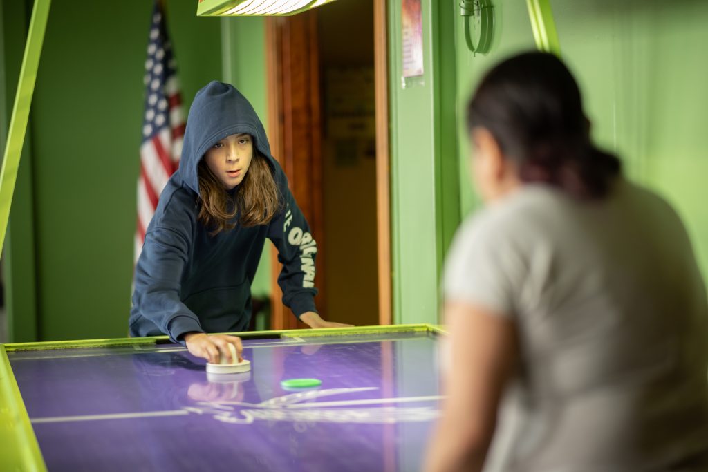 Prize redemption counter at World of Arkai